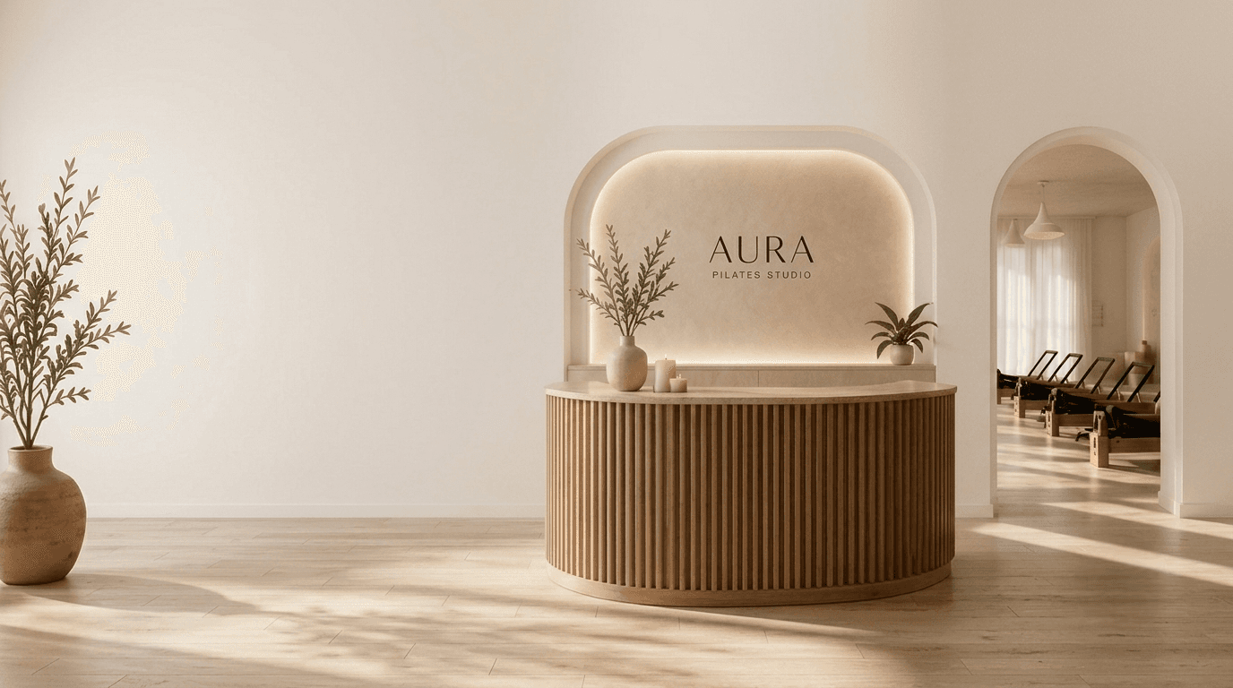 Accueil du studio Aura Pilates